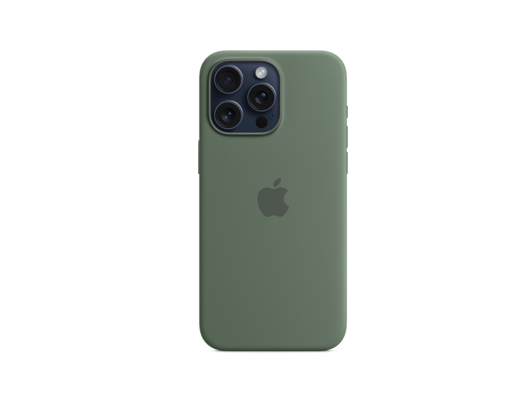 Buy iPhone 15 Pro Max Silicone Case with MagSafe - Cypress in Qatar Buy iPhone 15 Pro Max Silicone Case with MagSafe - Cypress in Qatar